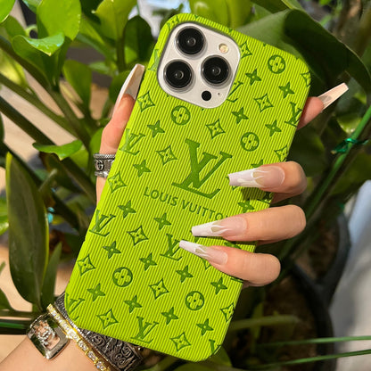 Coque de téléphone Colorful Love (Chartreuse)