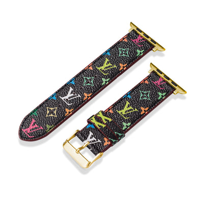 Klassisches handgemachtes Lederarmband für Apple Watch