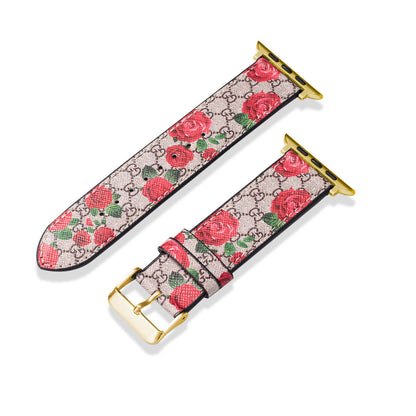 Bracelet en cuir classique fait main pour Apple Watch