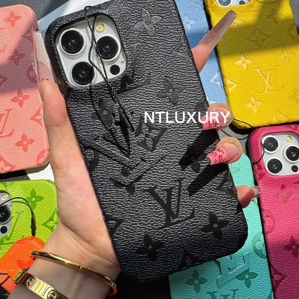 Coque iPhone Amour Arc-en-ciel