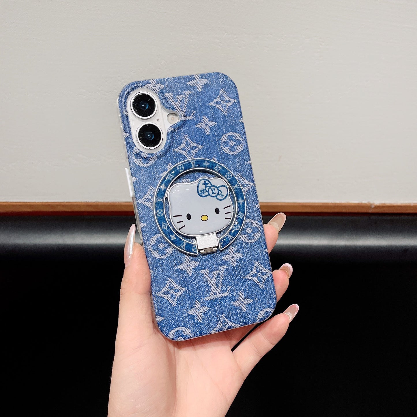 Katzen-Cowboy Love neue MagSafe Design Handyhülle mit MagSafe Halterung