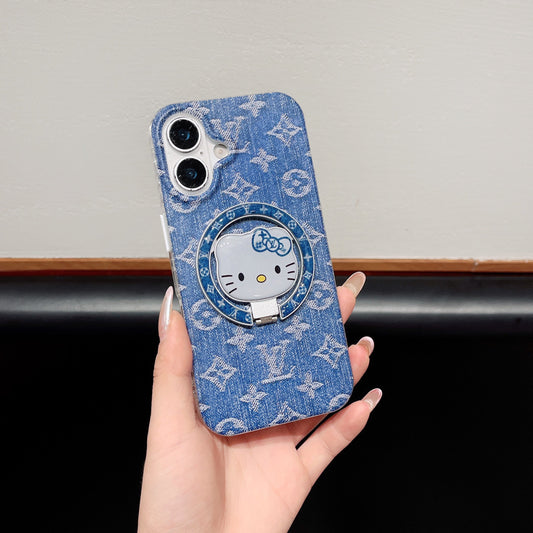 Katzen-Cowboy Love neue MagSafe Design Handyhülle mit MagSafe Halterung