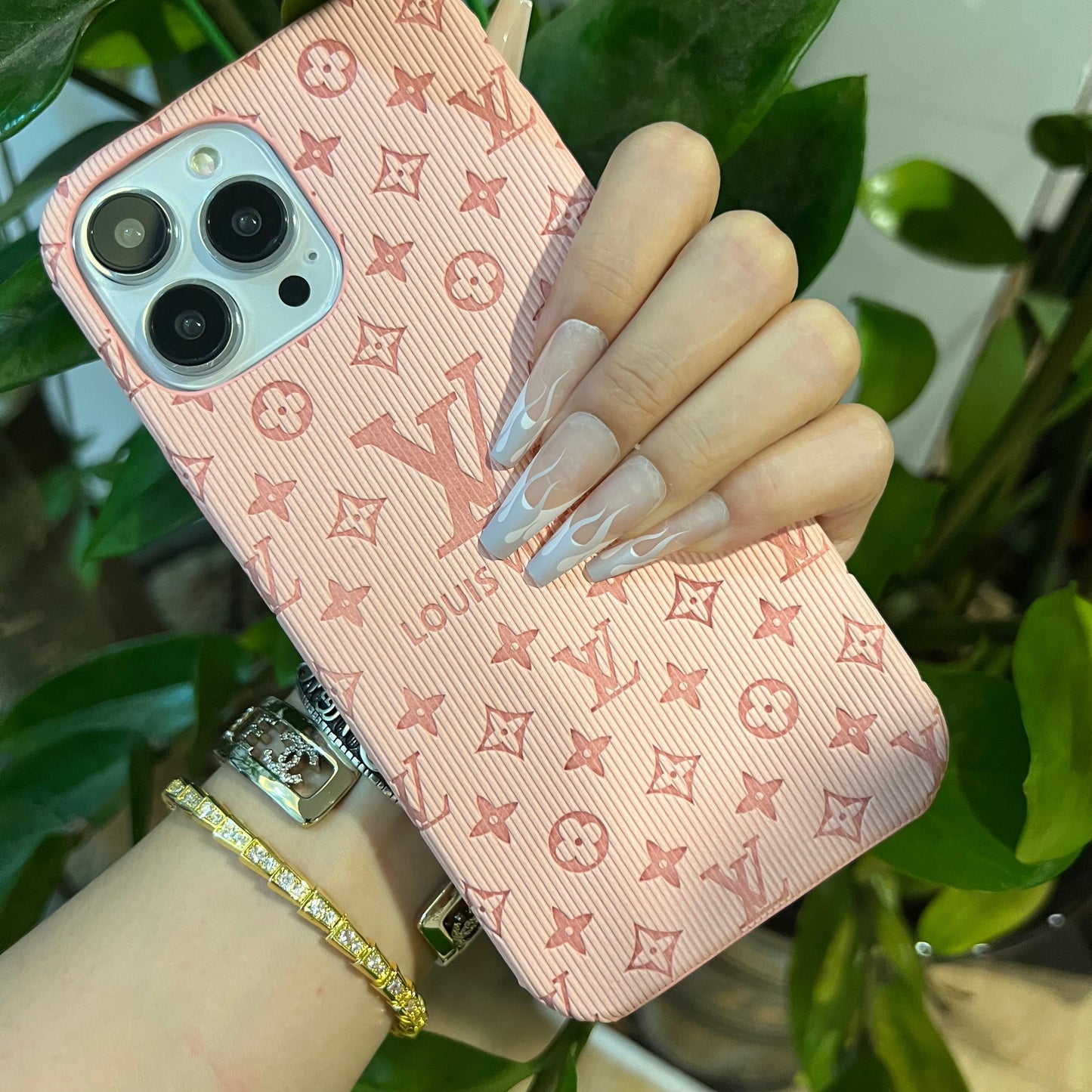 Bunte Liebe Samsung Hülle (Pink)