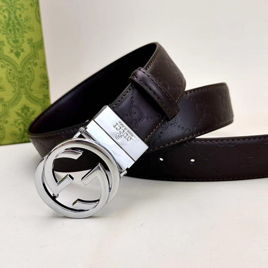 Circle Design Good Belt (Grey)