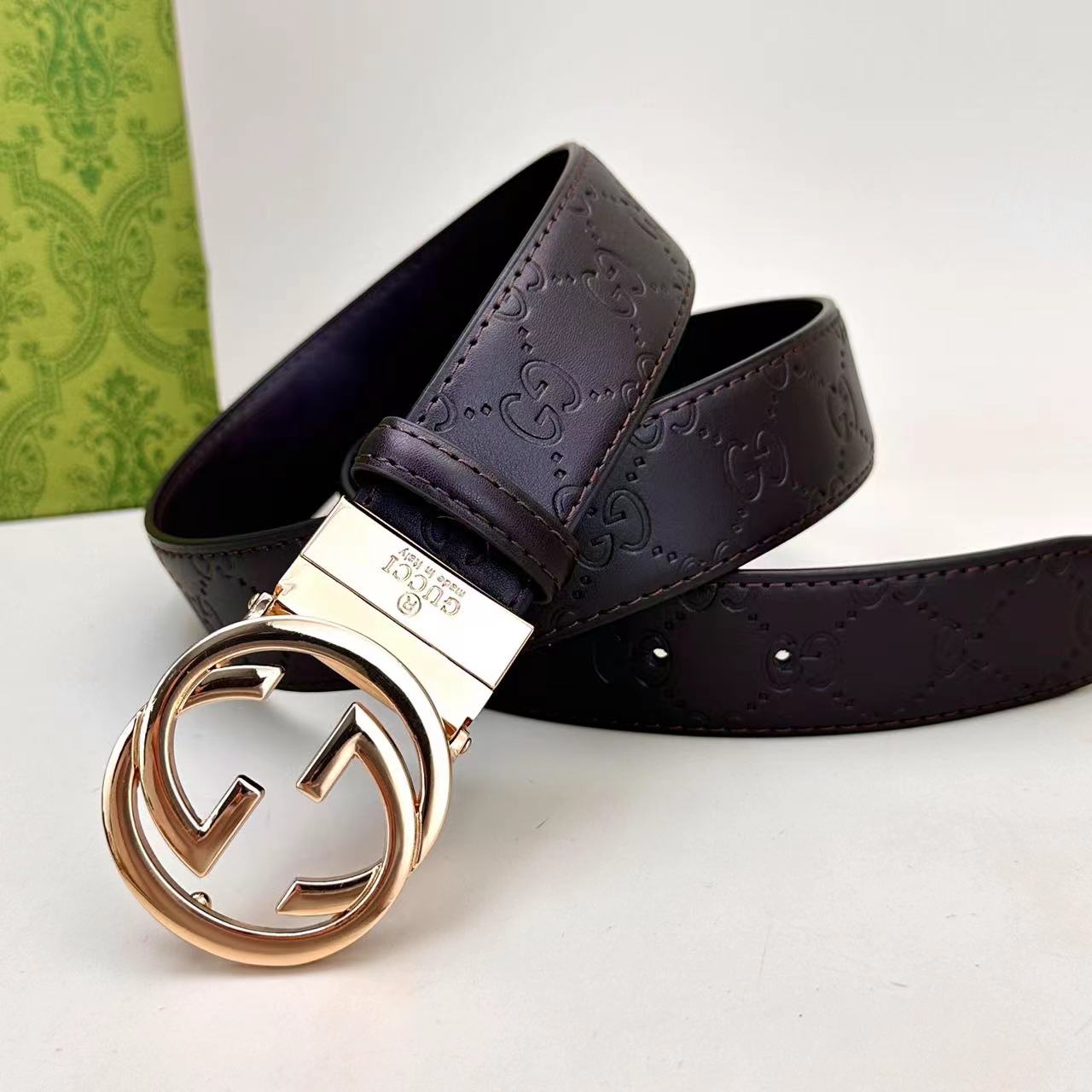 Circle Design Good Belt (Grey)
