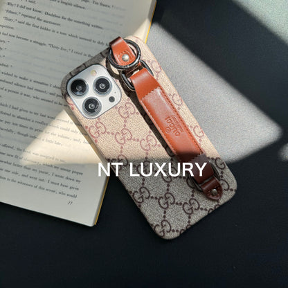 Étui de téléphone à la ceinture en cuir traditionnel (bon)