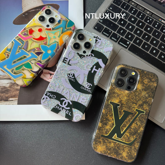 Coque iPhone Été Amour Scintillant