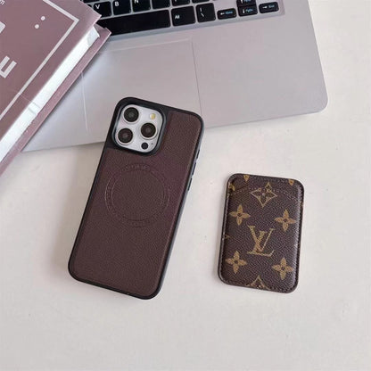 Coque de téléphone MagSafe avec porte-cartes (Grand Amour)