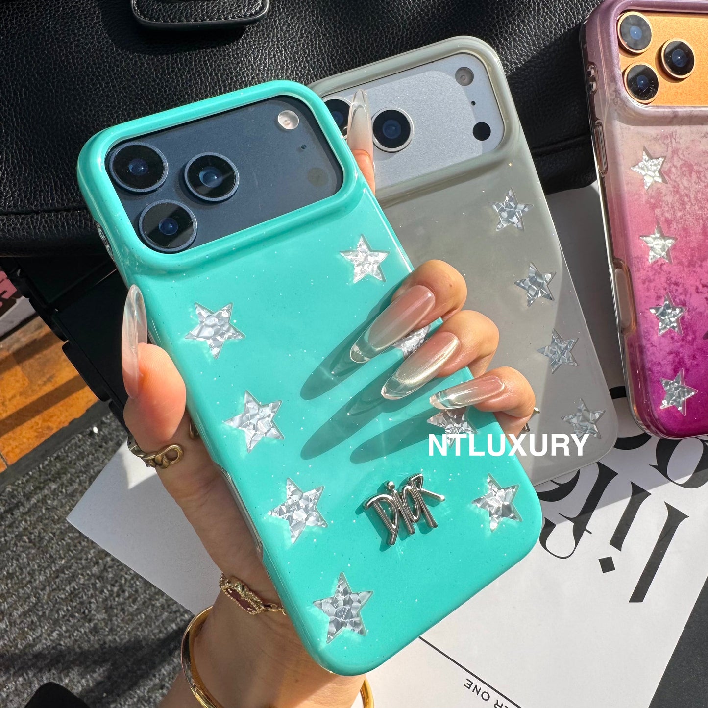 Starry Colorful Dove Phone Case