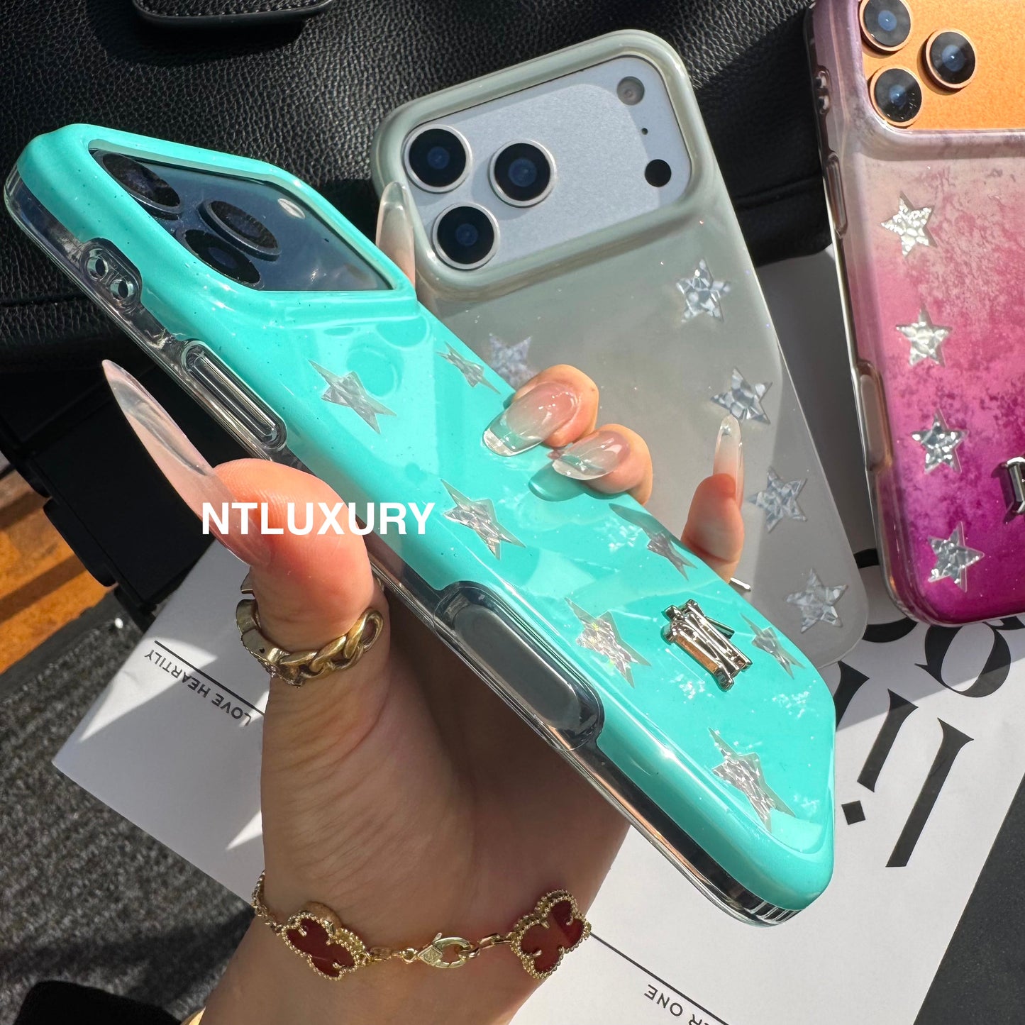 Starry Colorful Dove Phone Case
