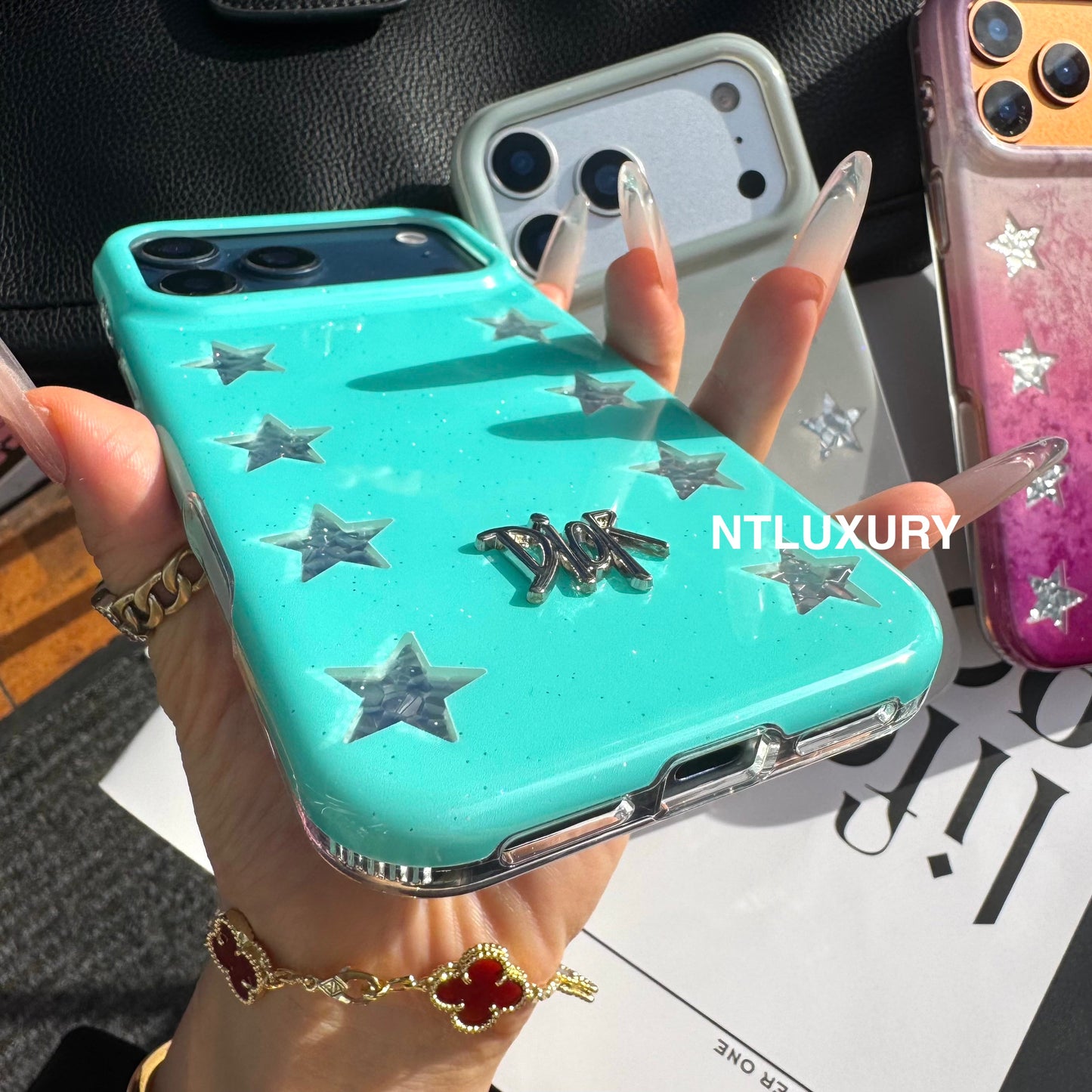 Starry Colorful Dove Phone Case