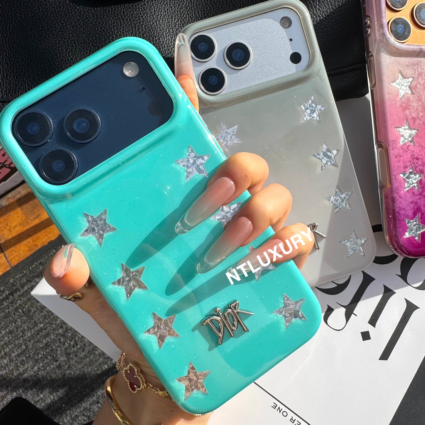 Starry Colorful Dove Phone Case