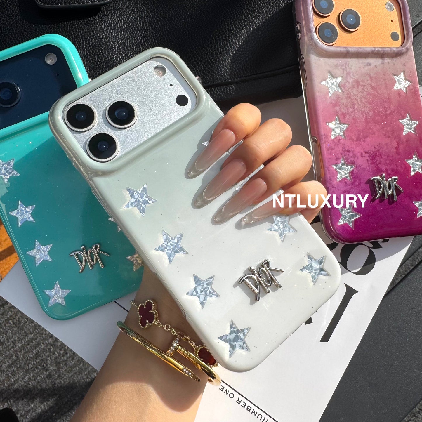 Starry Colorful Dove Phone Case