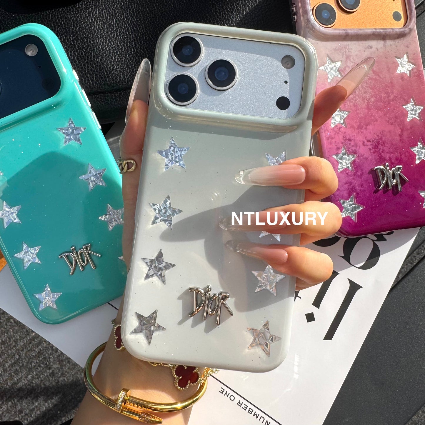 Starry Colorful Dove Phone Case