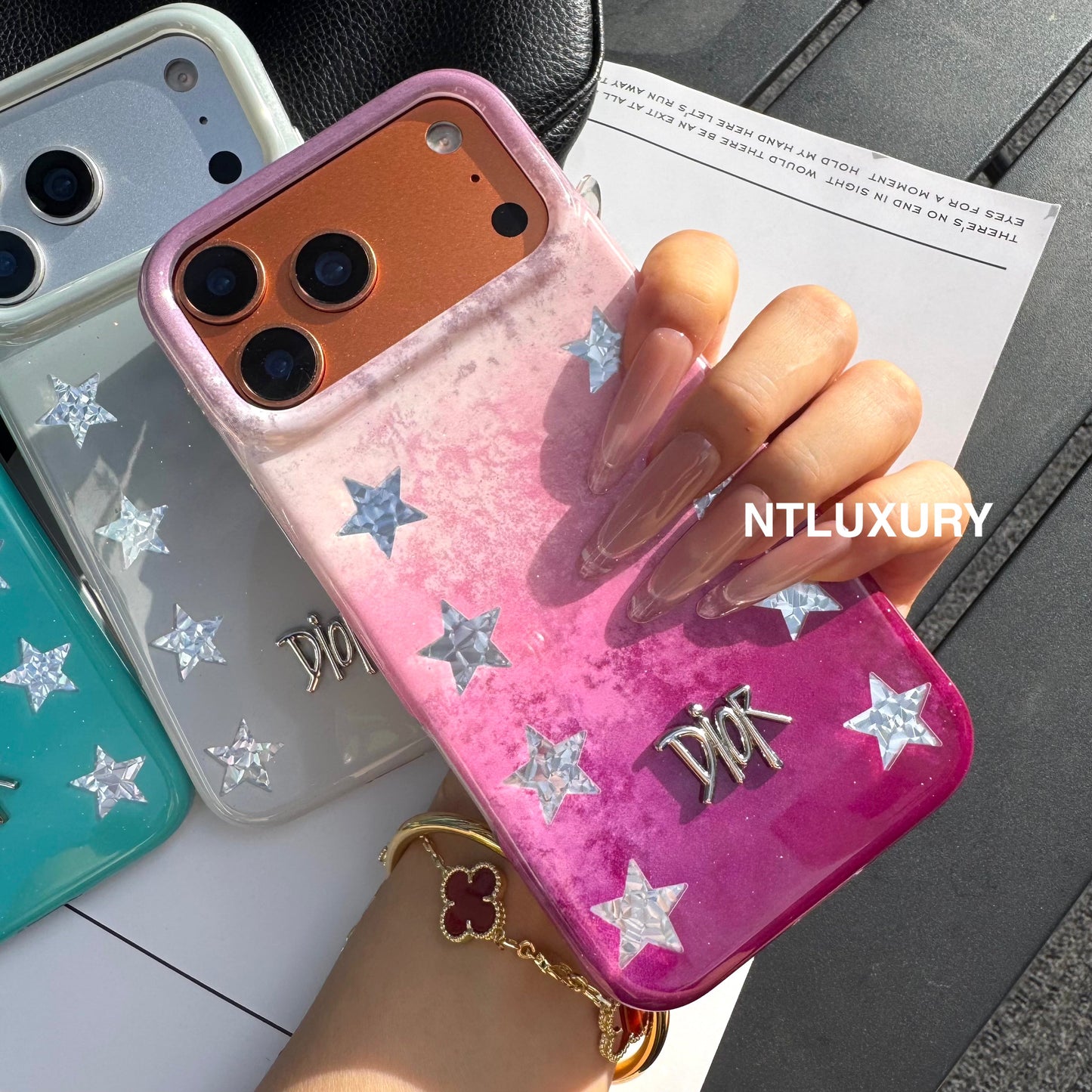 Starry Colorful Dove Phone Case