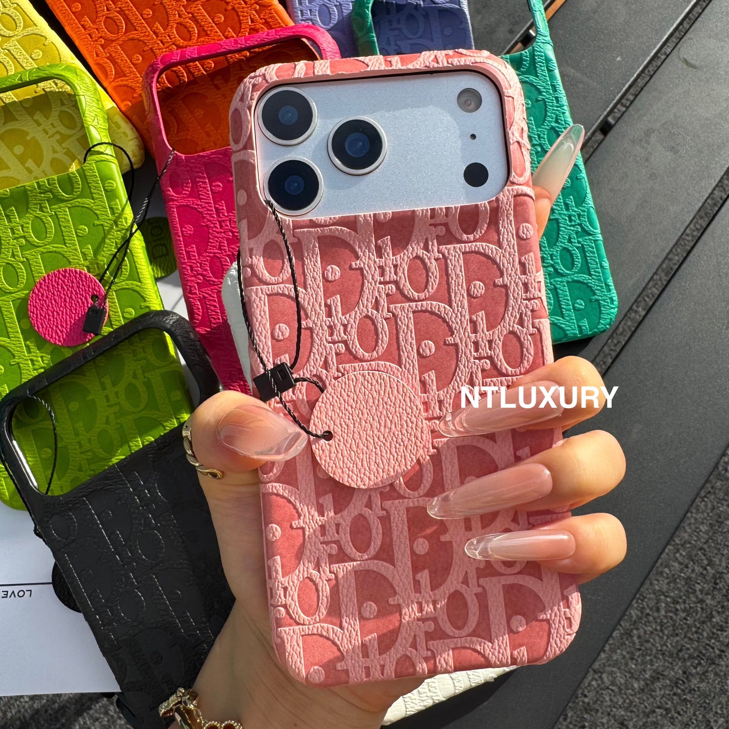 Colorful Dove Relief Phone Case (10 Color)