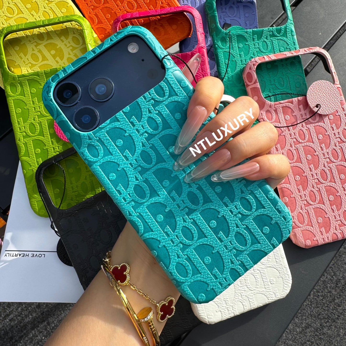 Colorful Dove Relief Phone Case (10 Color)