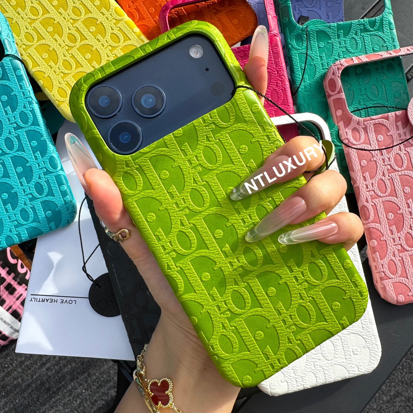 Colorful Dove Relief Phone Case (10 Color)