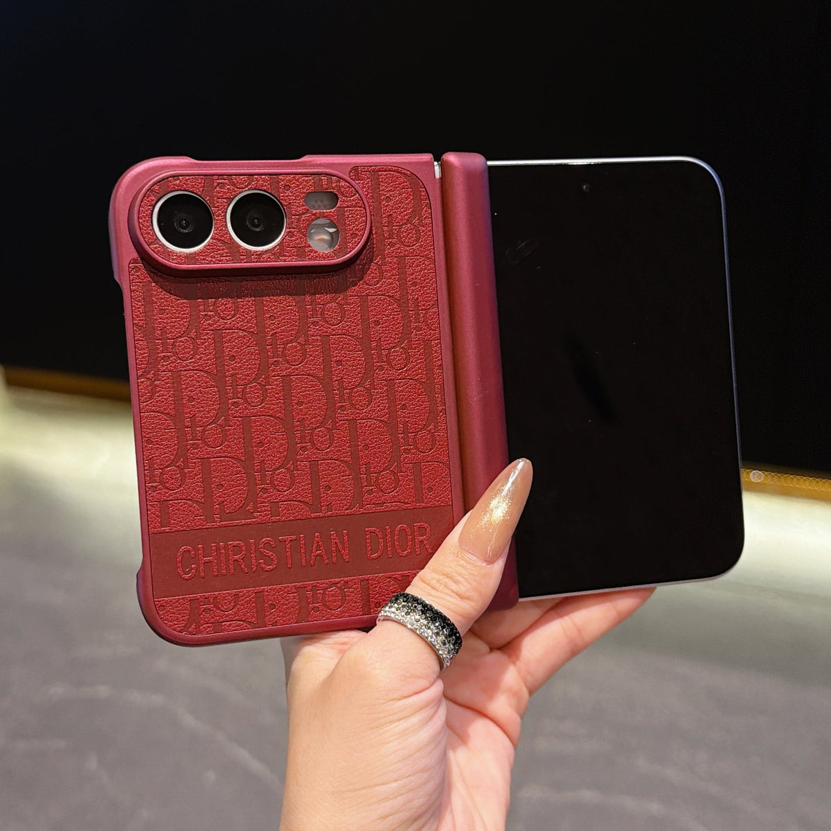 Classic Dove Girl Phone Case For iPhone Duo with Middle Protection