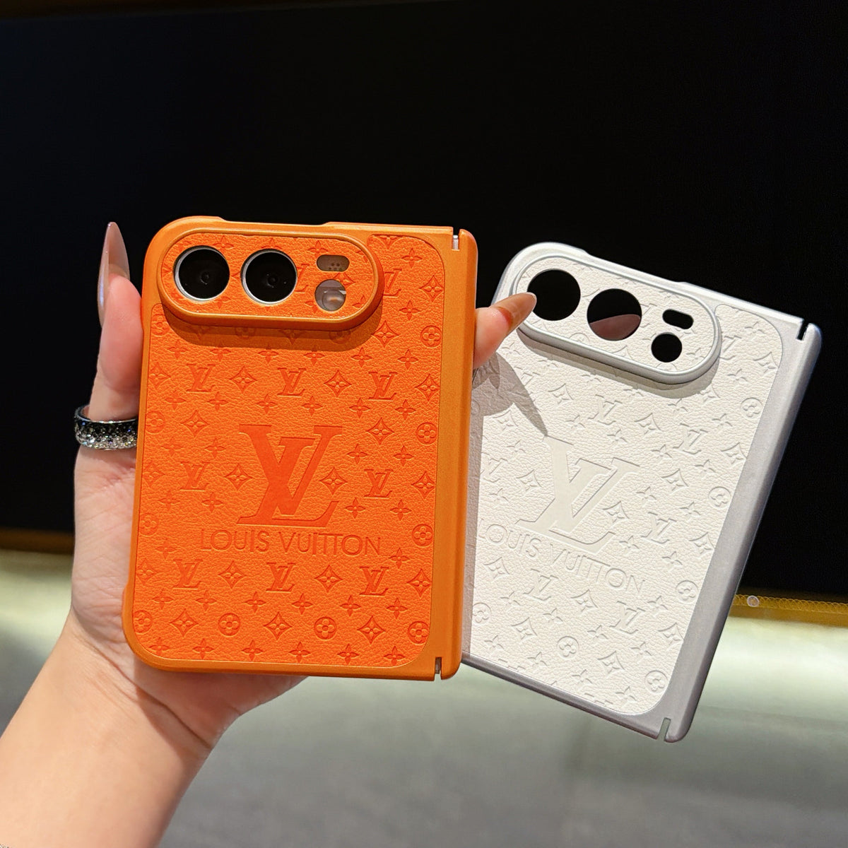 Classic Love Girl Phone Case For iPhone Duo with Middle Protection