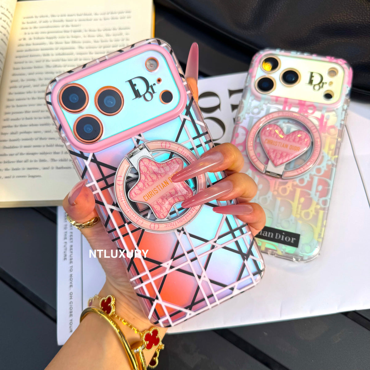 Chameleon Dove Magsafe Phone Case with New Design Holder