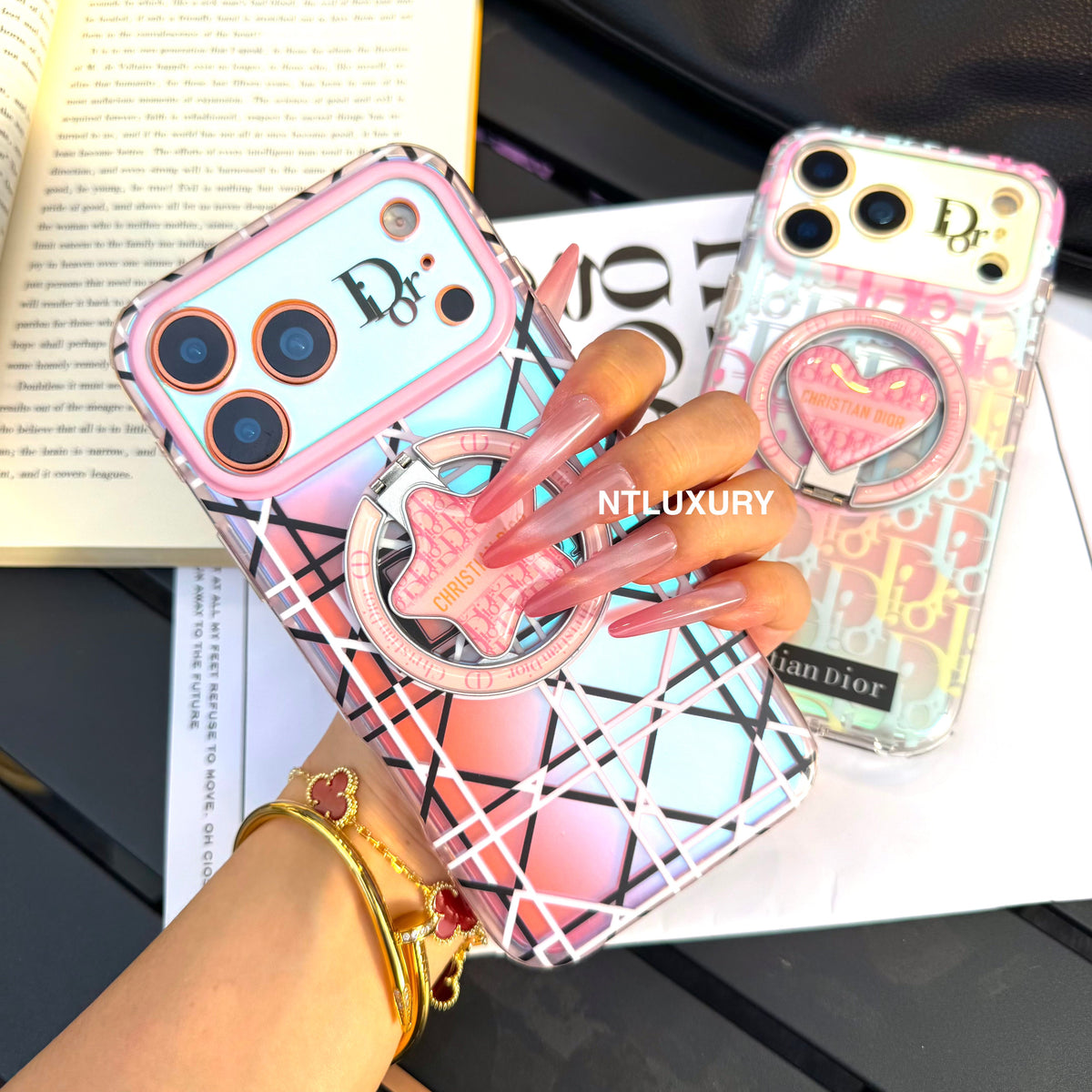 Chameleon Dove Magsafe Phone Case with New Design Holder