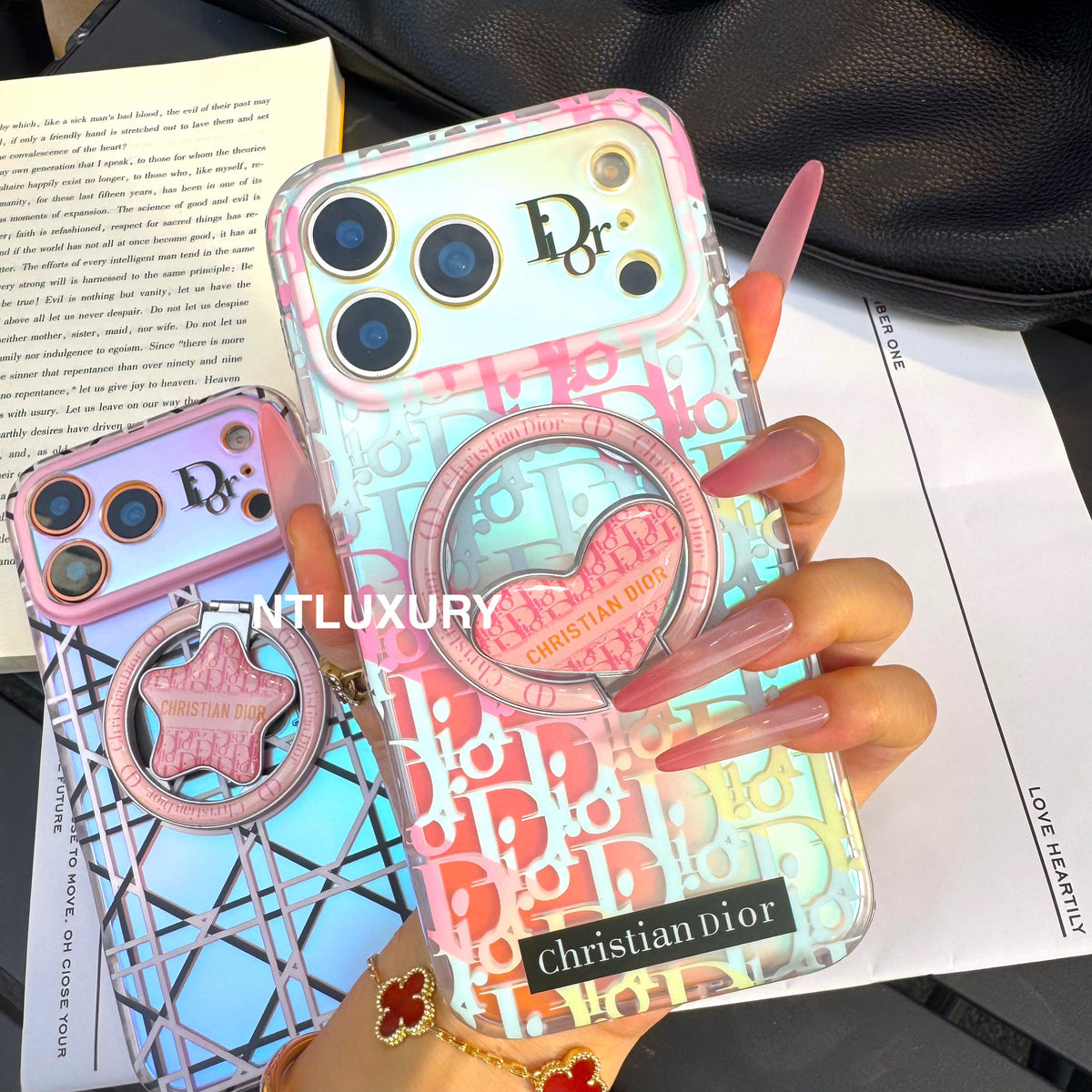 Chameleon Dove Magsafe Phone Case with New Design Holder