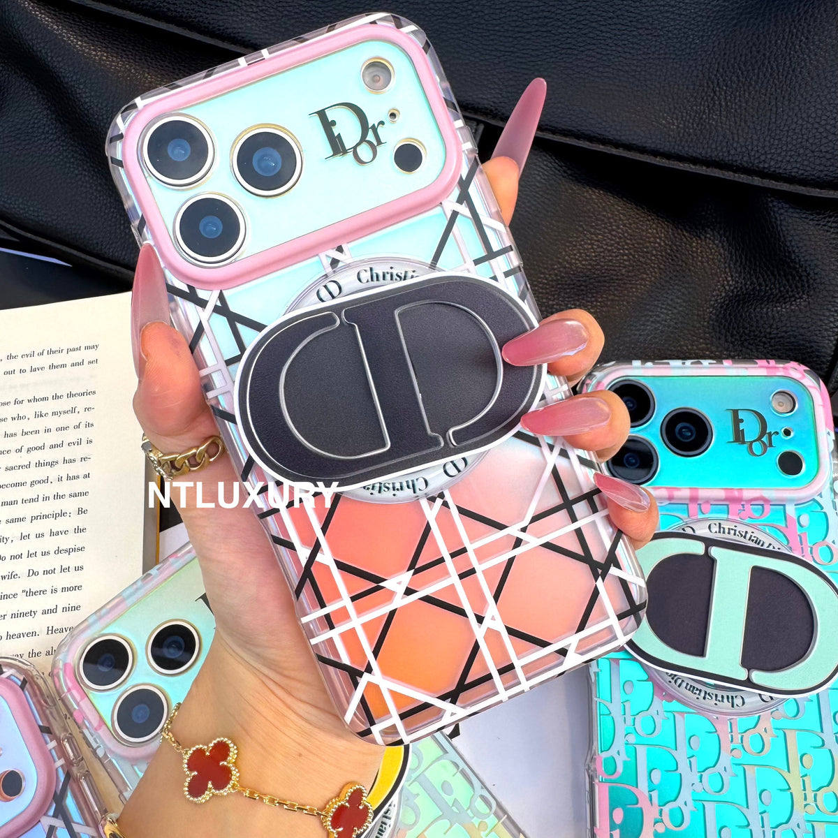 Chameleon Dove Magsafe Phone Case with CD Holder