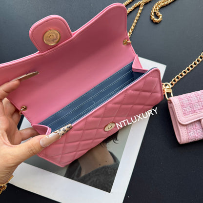 Coco Fine Wallet 3 Set (Pink)