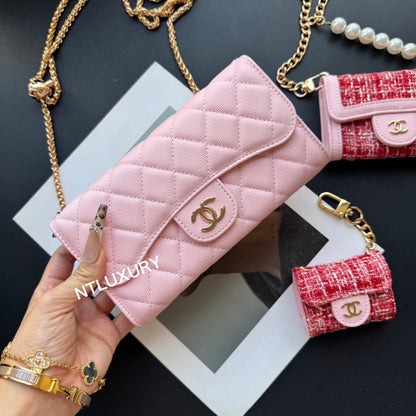 Coco Fine Wallet 3 Set (Color patch pink)