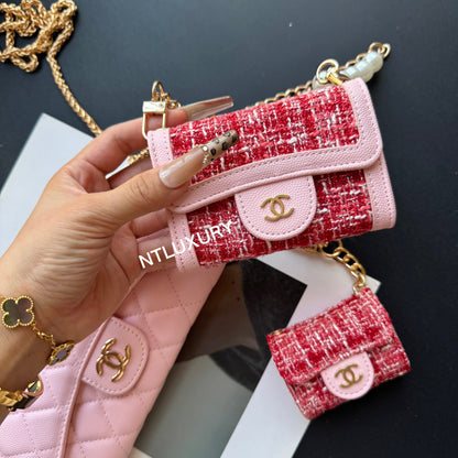 Coco Fine Wallet 3 Set (Color patch pink)