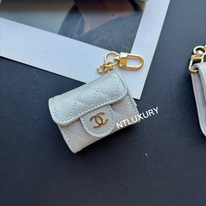 Portefeuille Coco Fine 4 pièces (Argent)