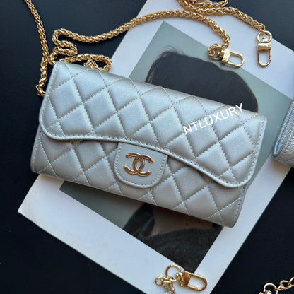 Portefeuille Coco Fine 4 pièces (Argent)