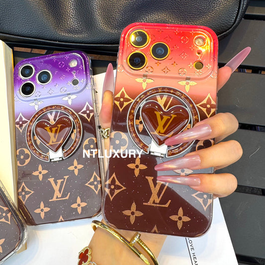 Ombre Love Magsafe Phone Case with New Love Holder