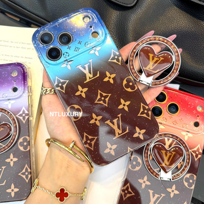 Ombre Love Magsafe Phone Case with New Love Holder