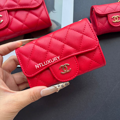 Coco Fine Wallet 4 Set (Red)