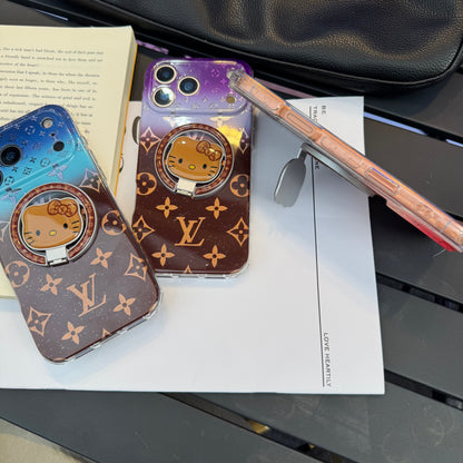 Ombre Love Magsafe Phone Case with New Cat Holder