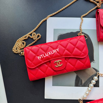 Coco Fine Wallet 4 Set (Red)