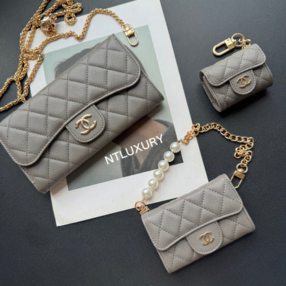 Coco Fine Wallet 3 Set (Grey)