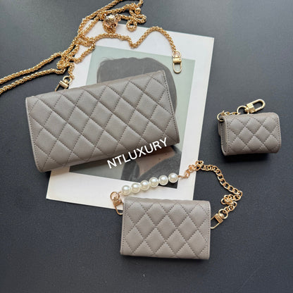 Coco Fine Wallet 3 Set (Grey)