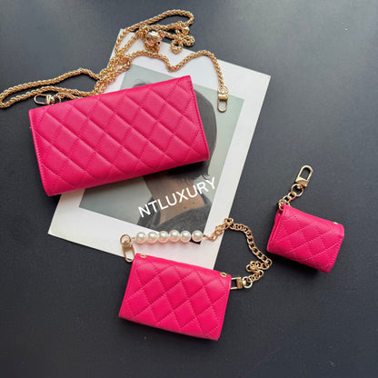 Coco Fine Wallet 3 Set (Magenta)