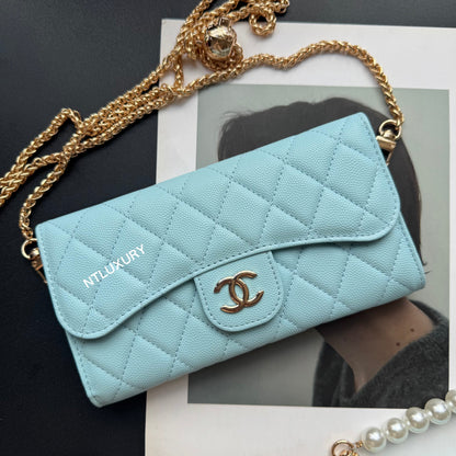 Coco Fine Wallet 3 Set (Baby Blue)