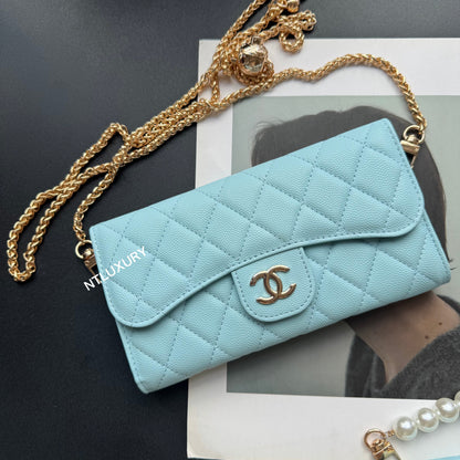 Coco Fine Wallet 3 Set (Baby Blue)