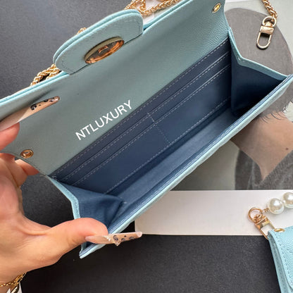 Coco Fine Wallet 3 Set (Baby Blue)