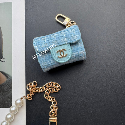 Coco Fine Wallet 3 Set (Baby Blue Patch)