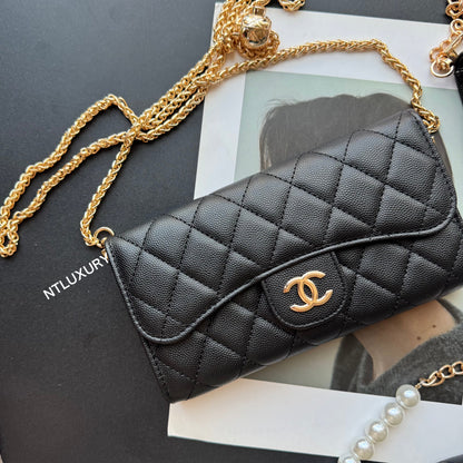 Coco Fine Wallet 5 Set (Black & Patch)