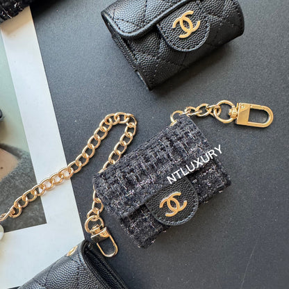 Coco Fine Wallet 5 Set (Black & Patch)