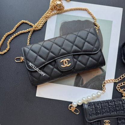 Coco Fine Wallet 5 Set (Black & Patch)