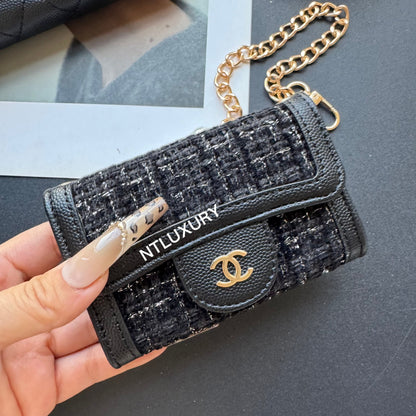 Coco Fine Wallet 5 Set (Black & Patch)