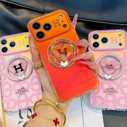 Chameleon Horse Magsafe Phone Case with New H Holder